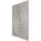 Ekena Millwork 19 5/8in. W x 19 5/8in. H Wade EnduraWall Decorative 3D Wall Panel Covers 2.67 Sq. Ft. WP20X20WDBCR - alternate 2